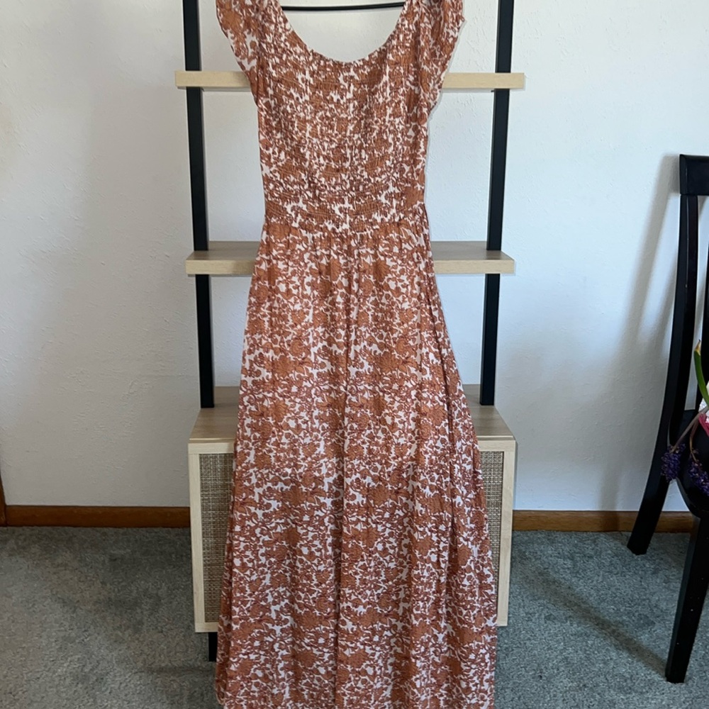 Free people maxi dress in good used condition